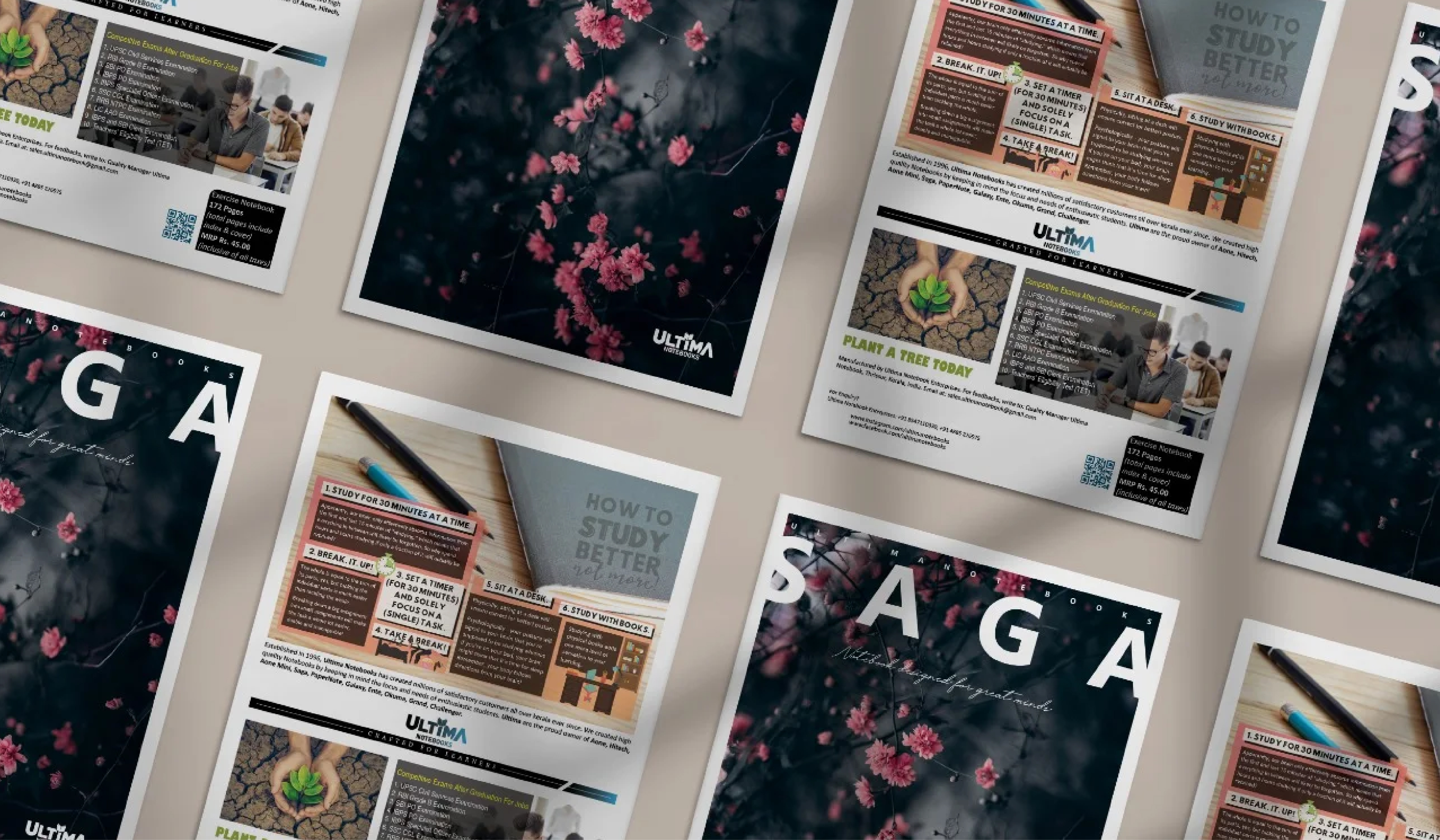 College Size Notebooks